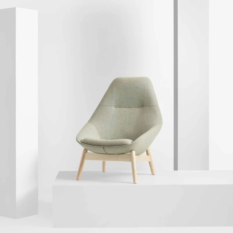 Fauteuil lounge Famiglia dossier haut