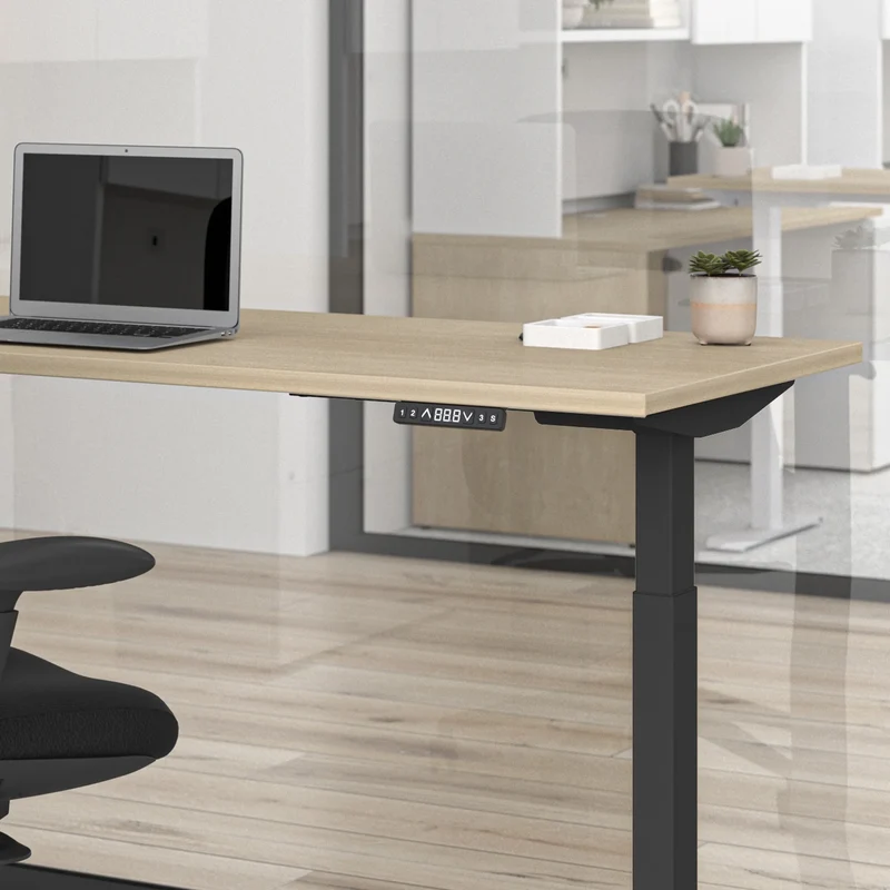 Table électrique ajustable en hauteur, de 28" à 47-3/4"H, Quorum Essentiel