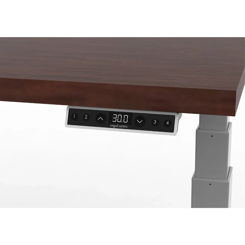 Bureau en coin 120°, ajustable en hauteur de 22,6" à 48,9"H - upCentric 3L