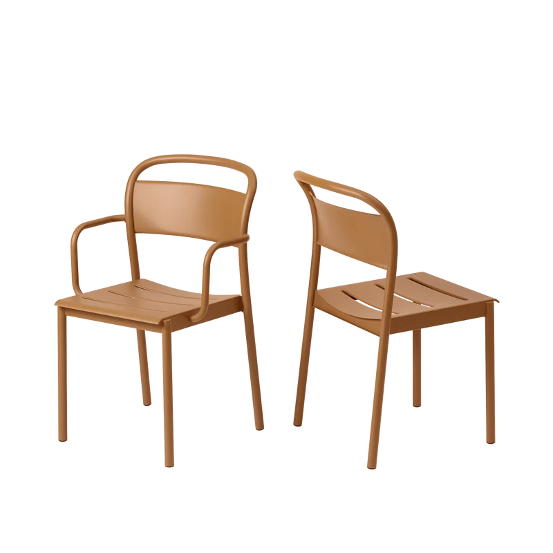 Linear Steel Side Chair