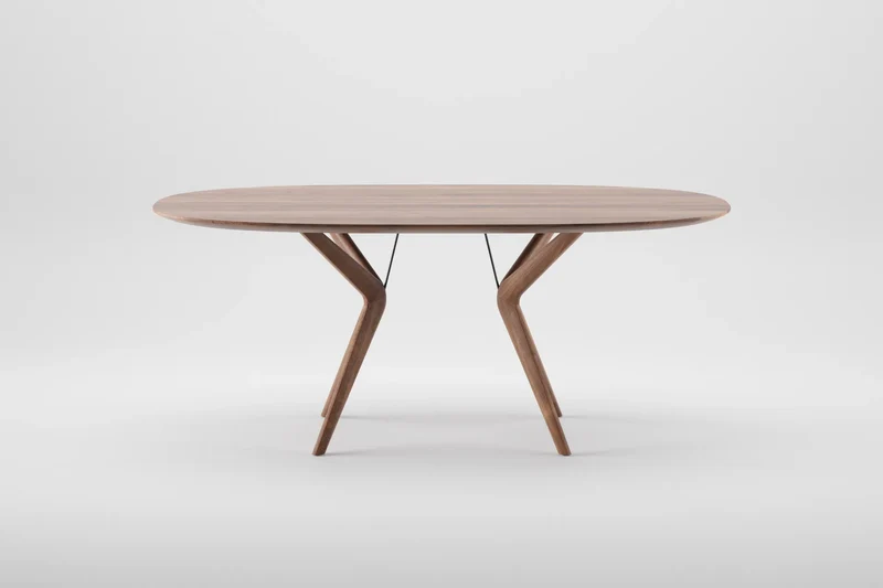 Lakri Oval Table