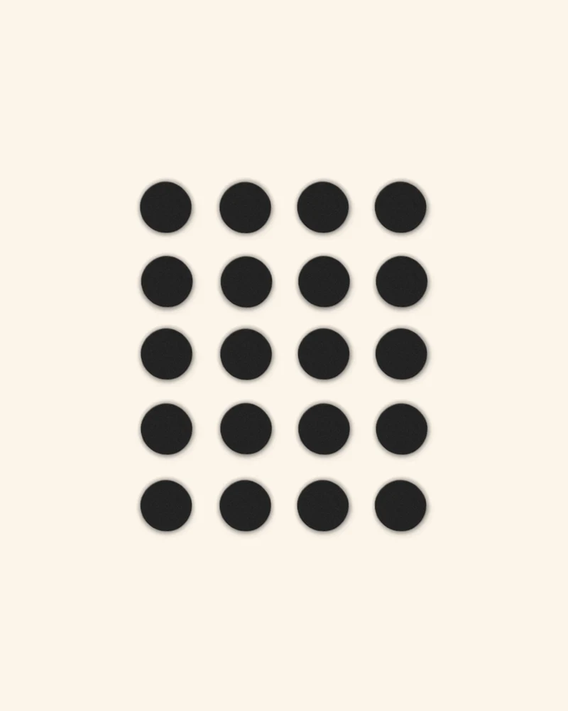 Cover stickers | black