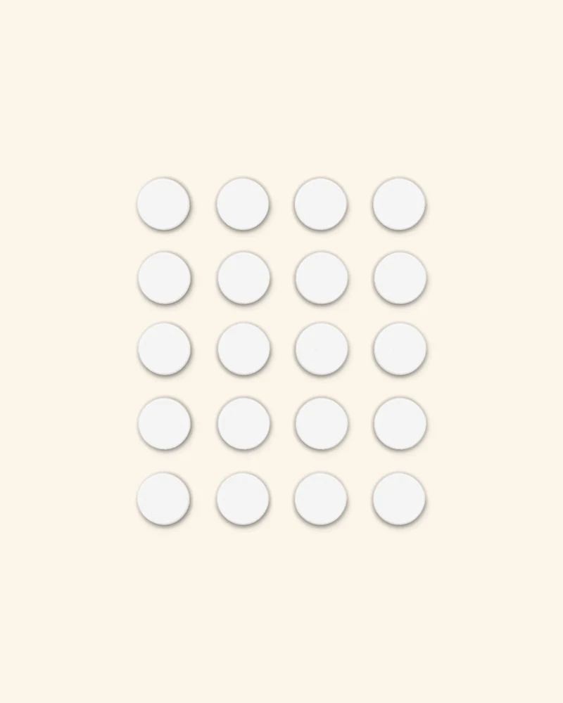 Cover stickers | white