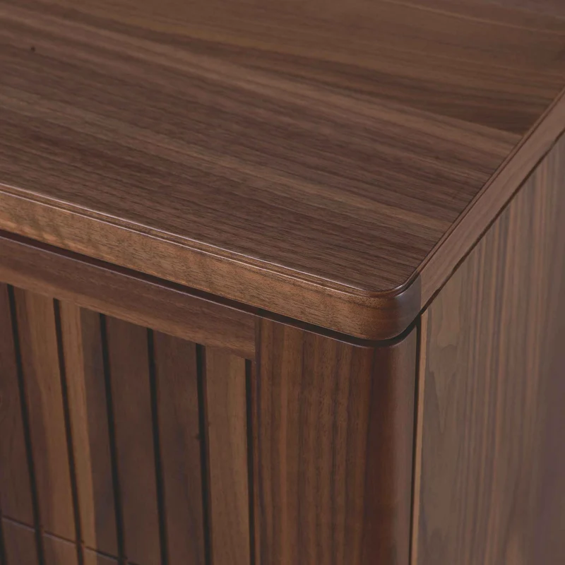 Walnut Wood Chest of Drawers ELEVA by Dale Italia