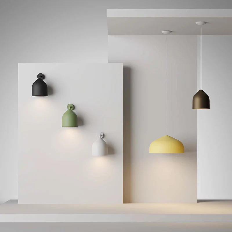 Aluminium Wall Lamp ODILE 21 by Paolo Cappello for Lumen Center