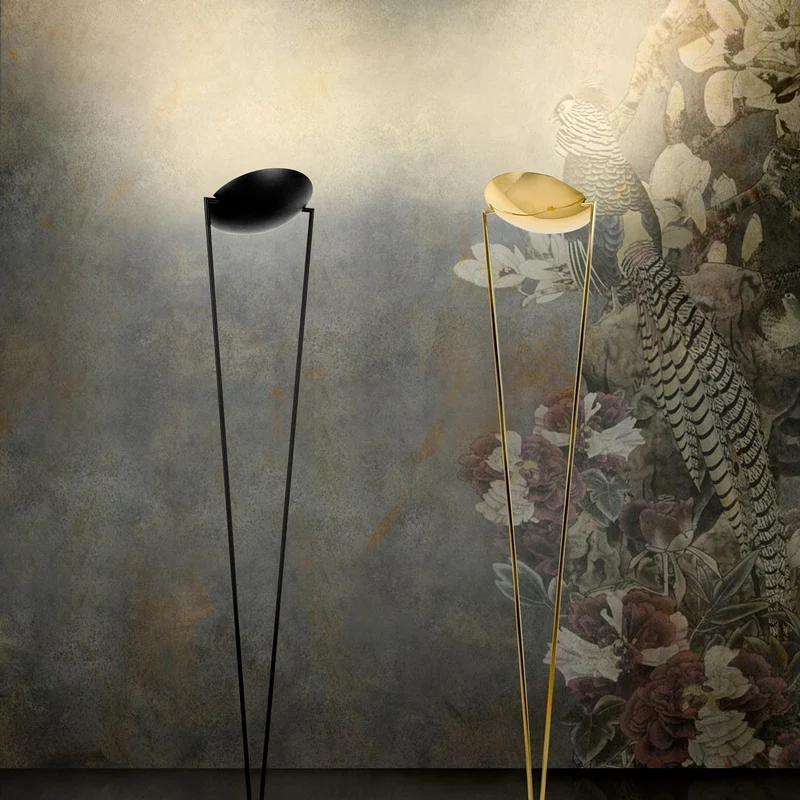 Brass Floor Lamp VICTORY by Artoff for Lumen Center