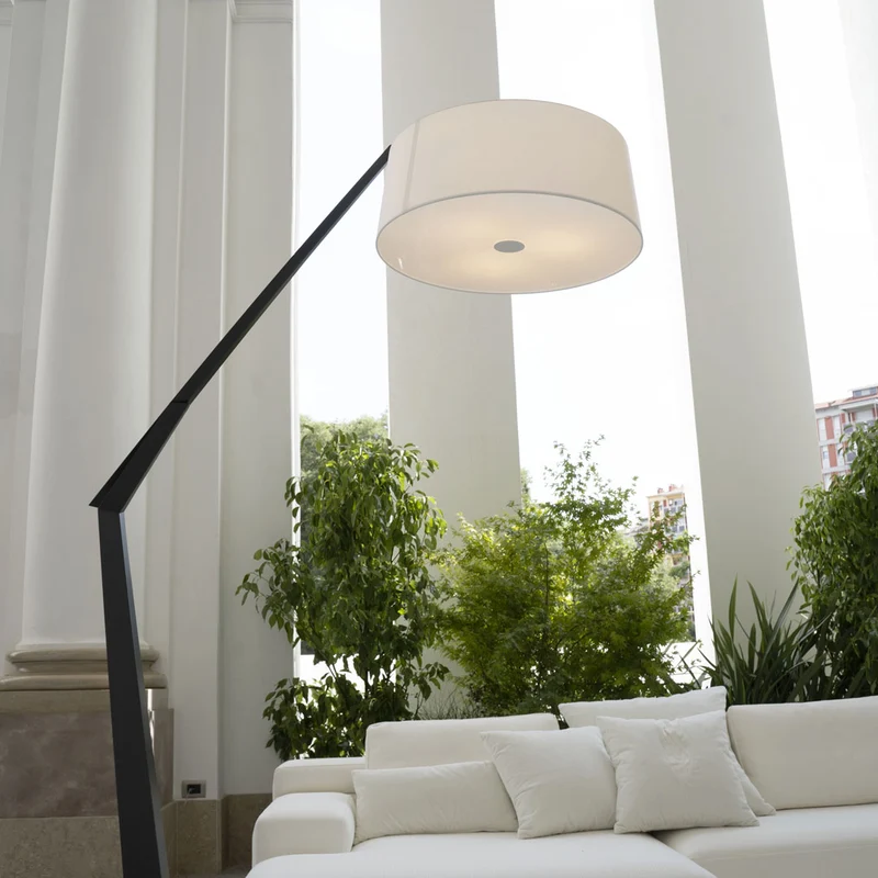 Adjustable Floor Lamp GRUS by Alberto Saggia & Valerio Sommella for Lumen Center