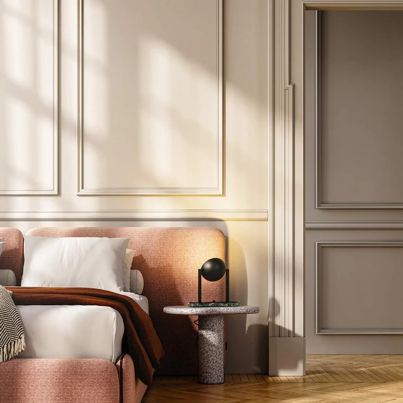 Marble Table Lamp DIANE by Jacques Adnet for Lumen Center