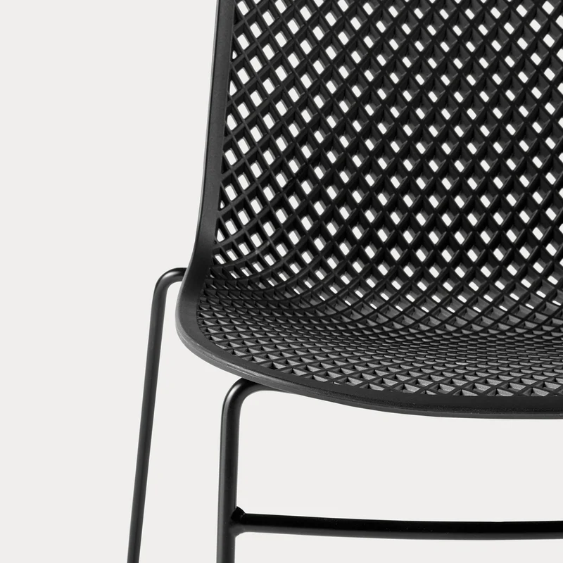 Stackable Chair I.S.I. CHAIR by Luigi Baroli for Baleri Italia