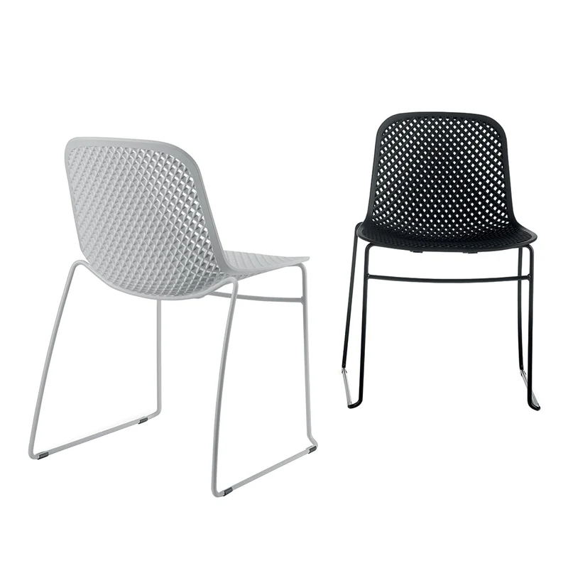 Stackable Chair I.S.I. CHAIR by Luigi Baroli for Baleri Italia