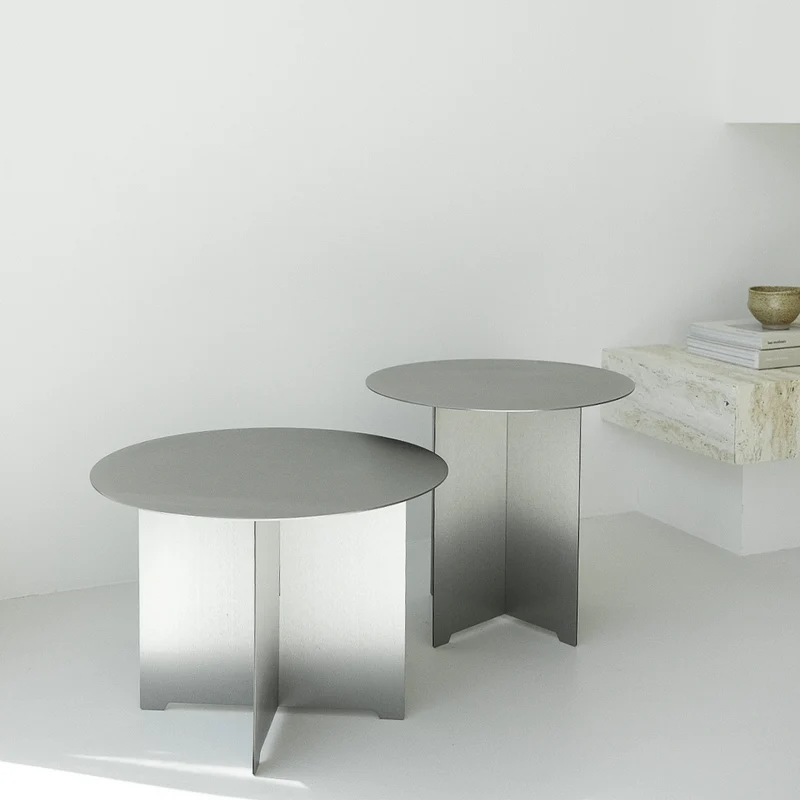 Salontafel Golbey D45 H41 - Stainless steel