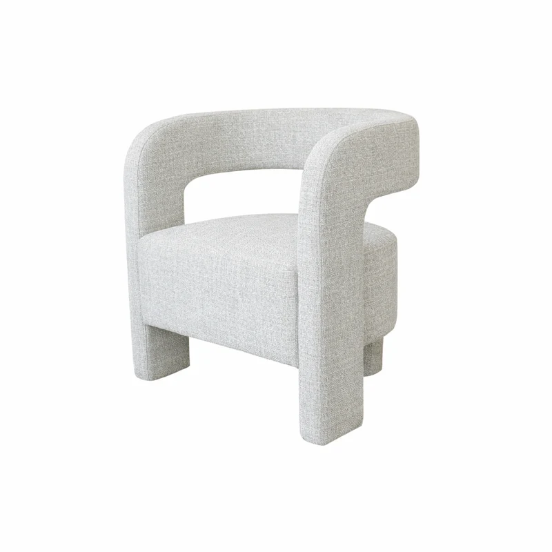 Avignon - Fauteuil met armleuning - B 69 cm - Verkrijgbaar in Mosgroen, Ivory Bouclé en Sandstone Weave