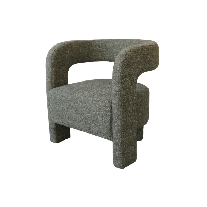 Avignon - Fauteuil met armleuning - B 69 cm - Verkrijgbaar in Mosgroen, Ivory Bouclé en Sandstone Weave