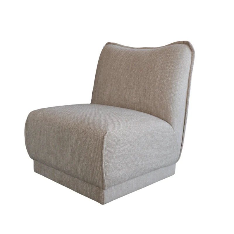 Fauteuil Elodie - H 71 cm - Verkrijgbaar in Mosgroen, teddystof en Sandstone Weave