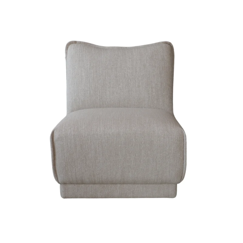 Fauteuil Elodie - H 71 cm - Verkrijgbaar in Mosgroen, teddystof en Sandstone Weave