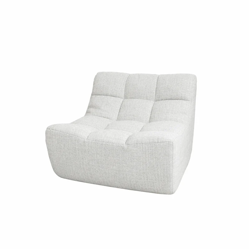Fauteuil - Rouge - W88.5 D90 H64 - Sandstone Weave Stof