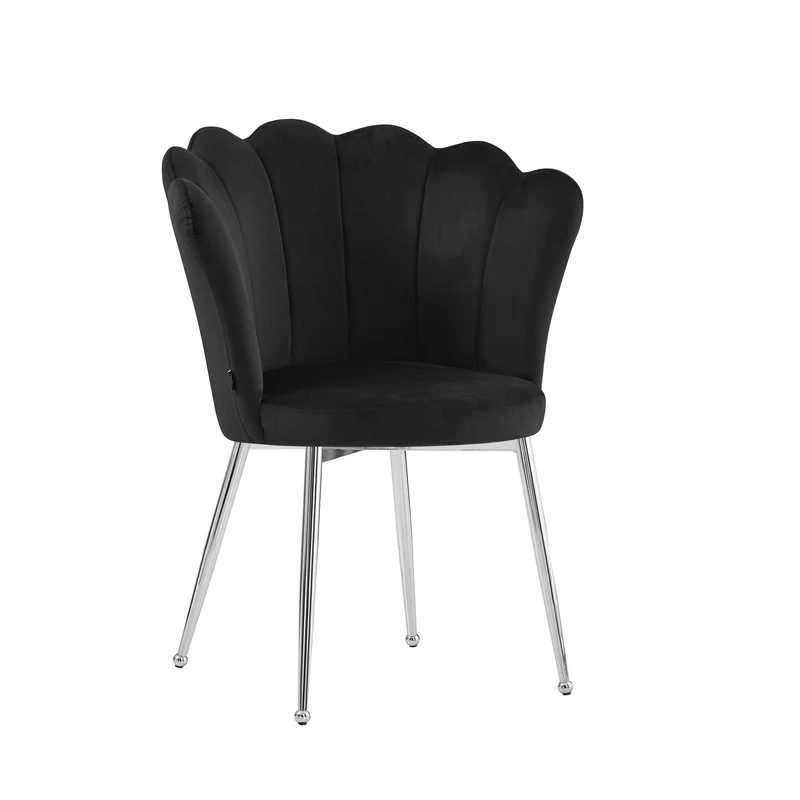 Chaise NYMPHÉA argenté