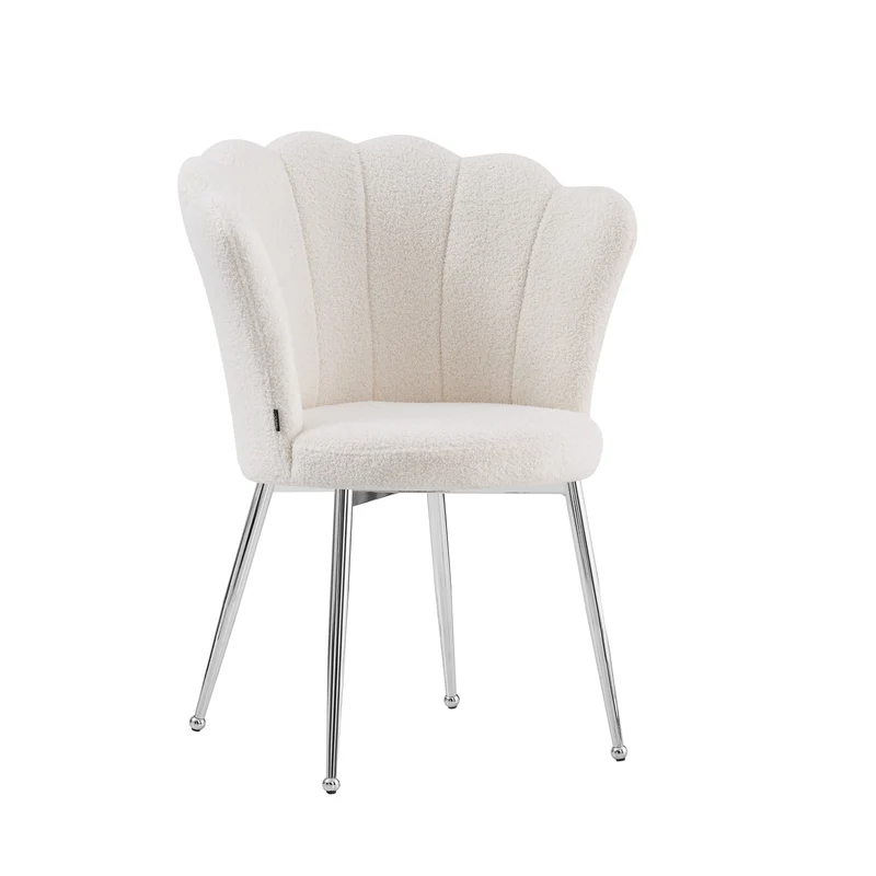 Chaise NYMPHÉA argenté