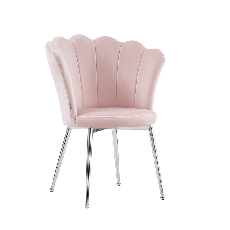 Chaise NYMPHÉA argenté