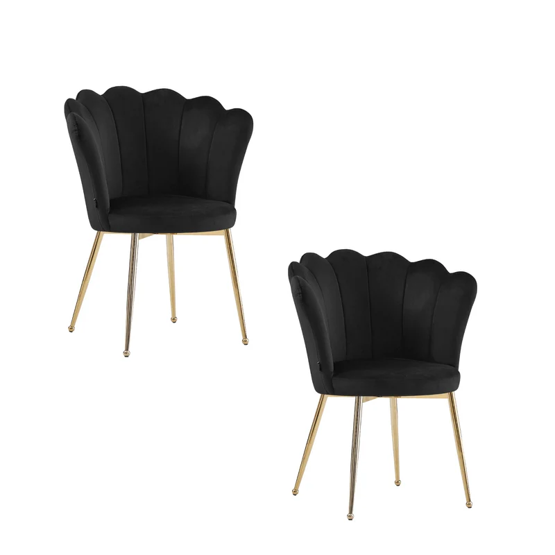 Chaise NYMPHÉA doré