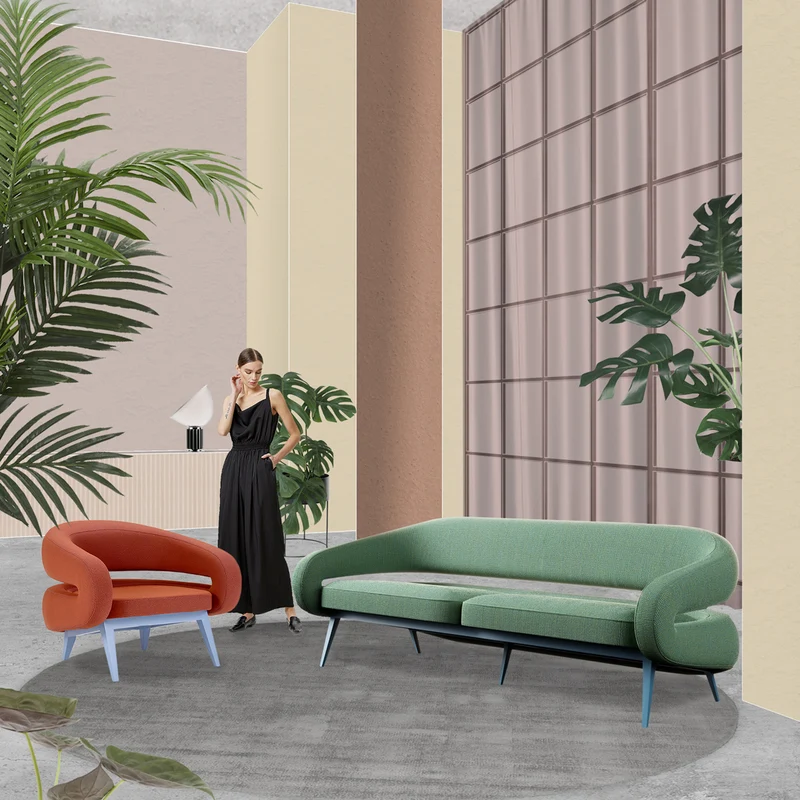 Armchair ROCHE by Daria Zinovatnaya for Adrenalina