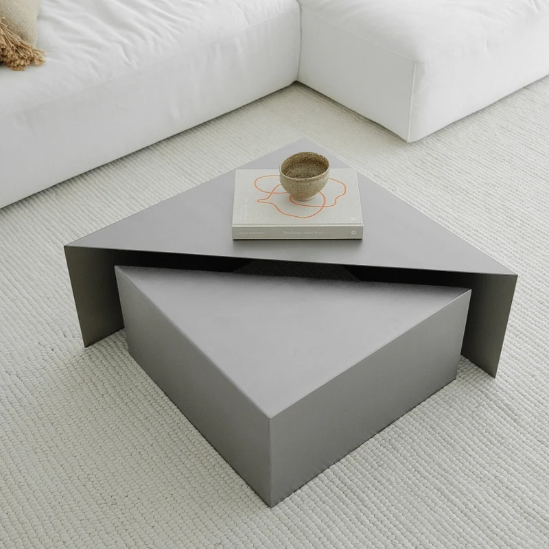 Salontafel chrome Erbray - Stainless steel - Klein
