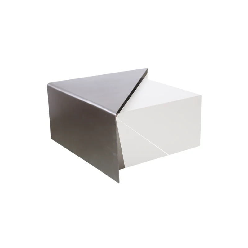 Chrome salontafel Erbray - Stainless steel - Groot