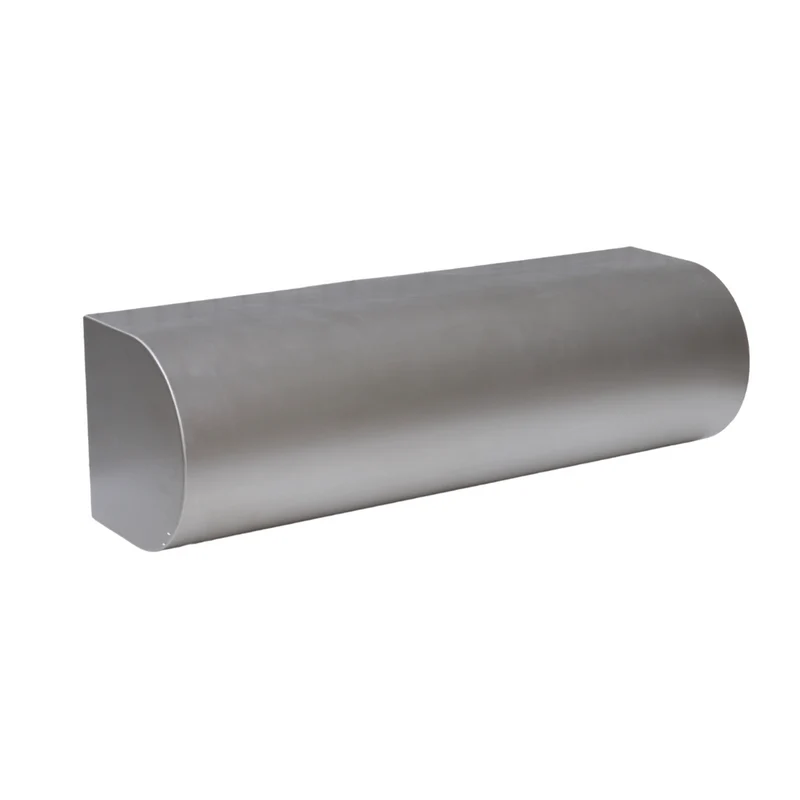 Salontafel chrome Moron versie 1 - B100 D30 H30 - Geborsteld staal