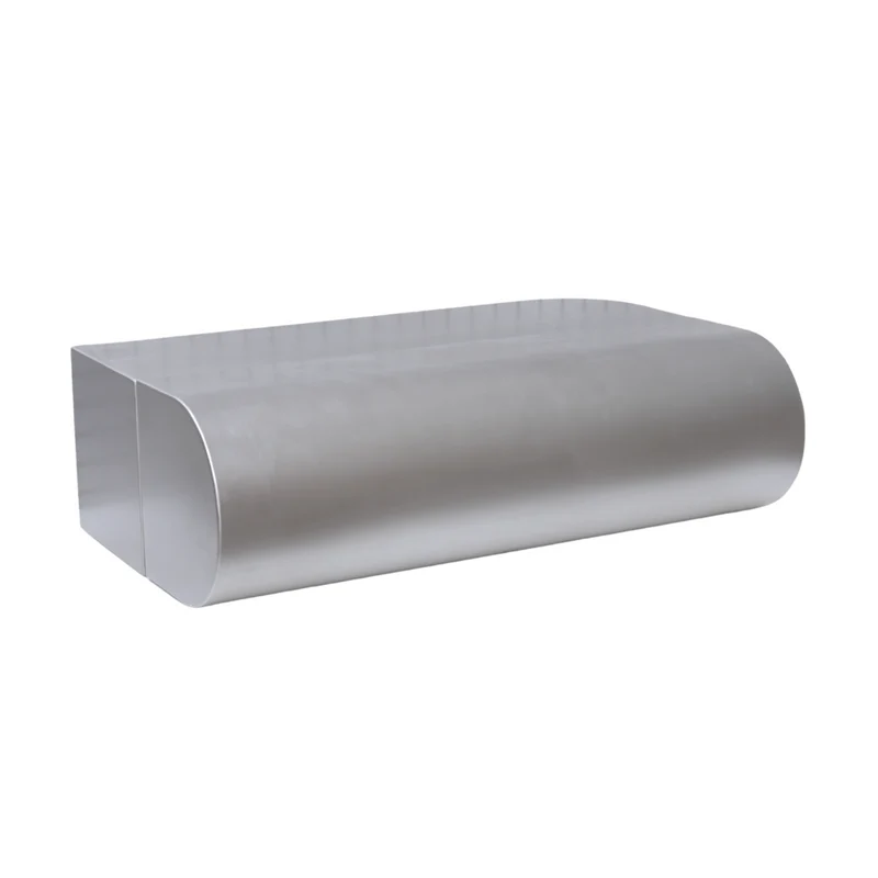 Salontafel chrome Moron versie 1 - B100 D30 H30 - Geborsteld staal