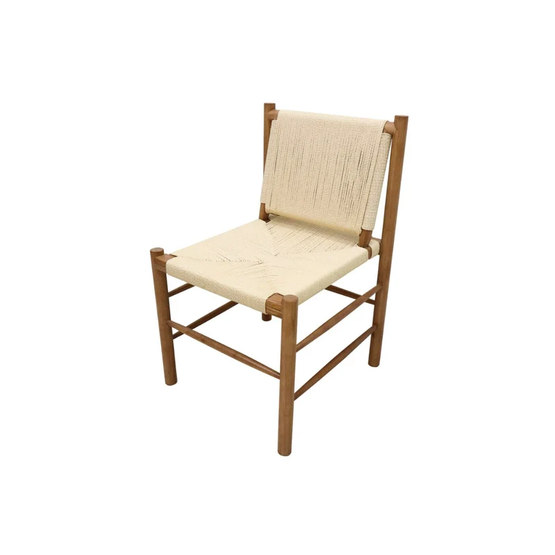 Charly eetkamerstoel - Vintage Pine/ Naturel rotan