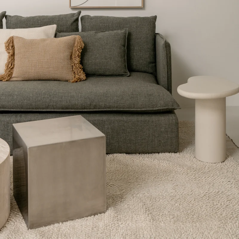 Metalen Bijzettafel Carentan – Tijdloos Design in stainless steel