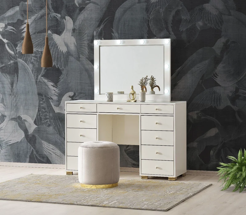 Coiffeuse + miroir LADY