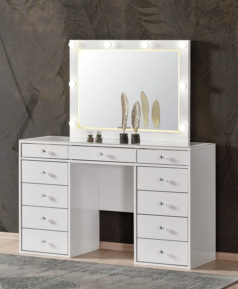 Coiffeuse + miroir LADY