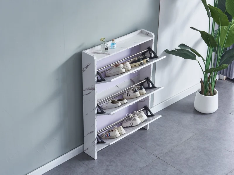 Meuble chaussures Marbré