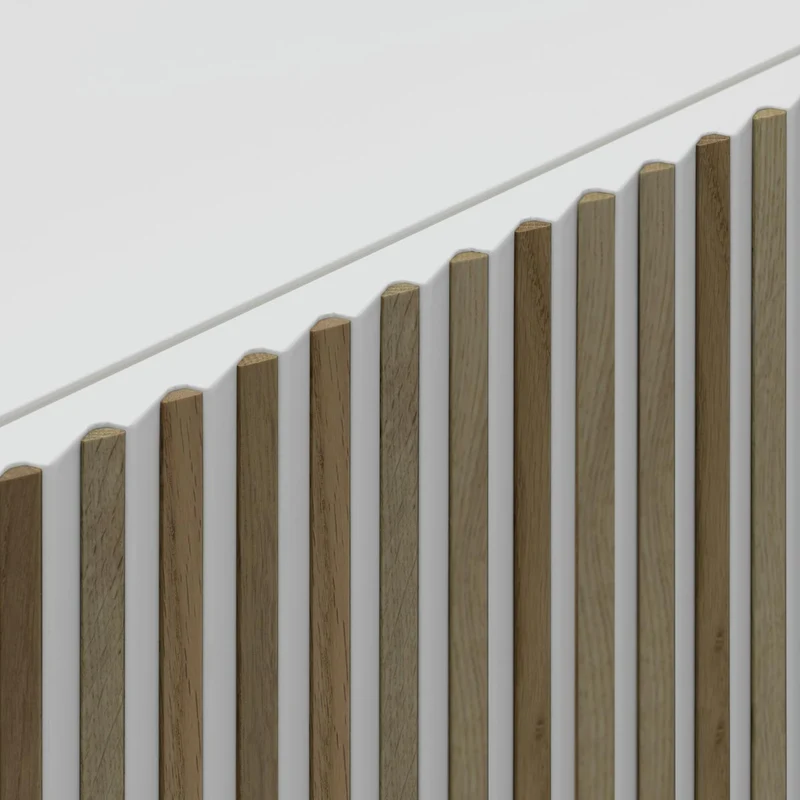 Matt Lacquered and Oak Wood Sideboard LEON DECOR H 98 by Sth for Horm