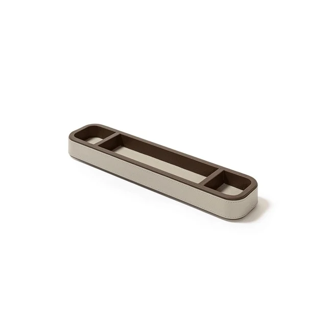 Leather Single Pen Holder OFFICE COLLECTION by Giobagnara for Poltrona Frau