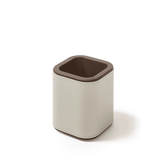 Leather Pen Holder OFFICE COLLECTION by Giobagnara for Poltrona Frau