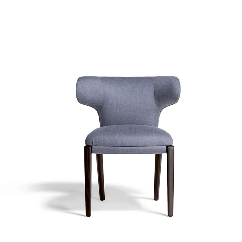 Upholstered Small Armchair DUO by Roberto Lazzeroni for Poltrona Frau
