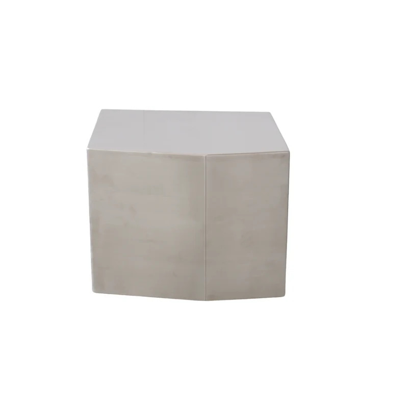 Salontafel Staal - Creully - Bruut Modernisme - Stainless steel