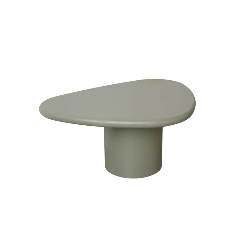 Salontafel Tille - 90 cm - StoneSkin - Licht Kaki