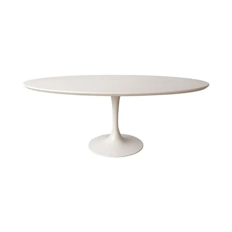 Eettafel Camille - 200 cm - MicroSkin - Tulip vorm