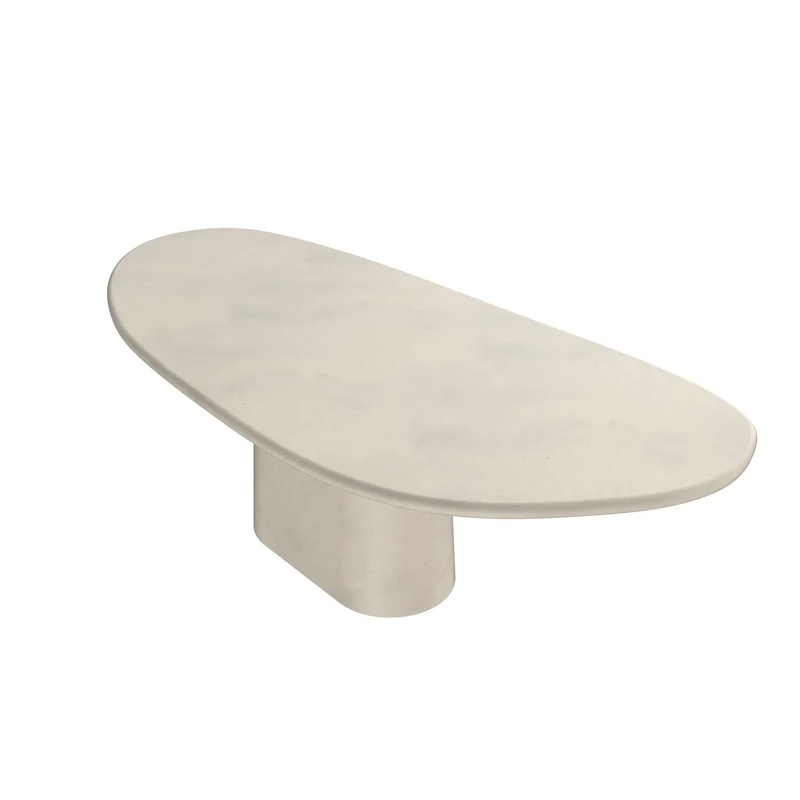 Eettafel organische vorm - Mortexlook - Anvers