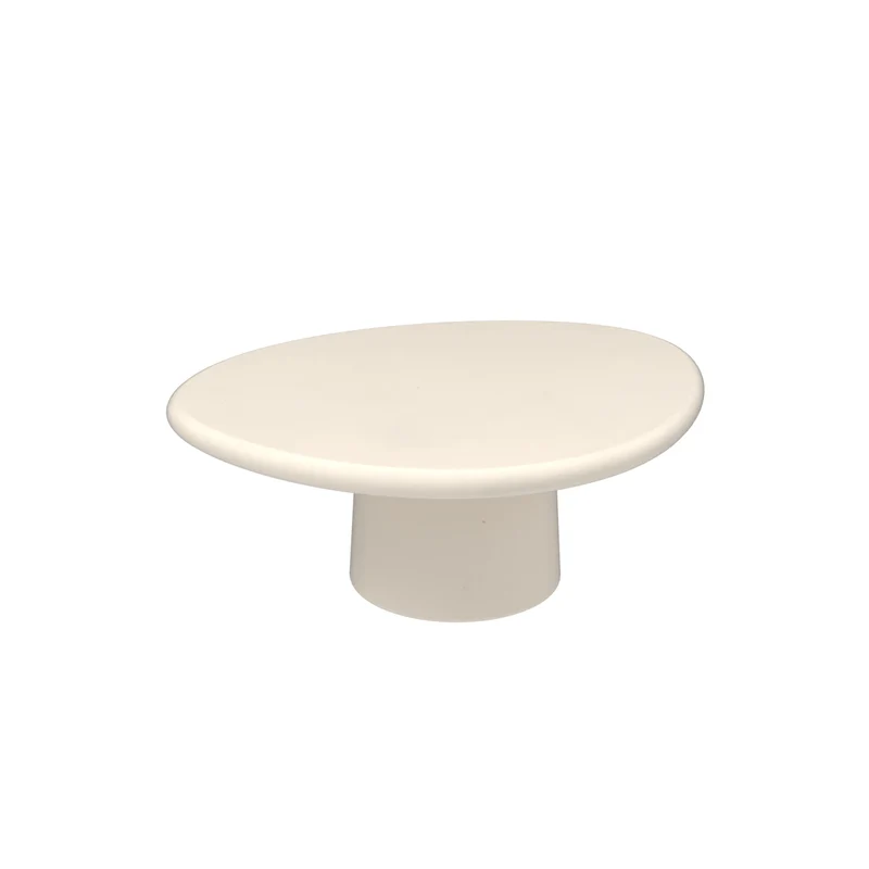 Salontafel rond betonlook organisch - Juno - StoneSkin - 90 cm