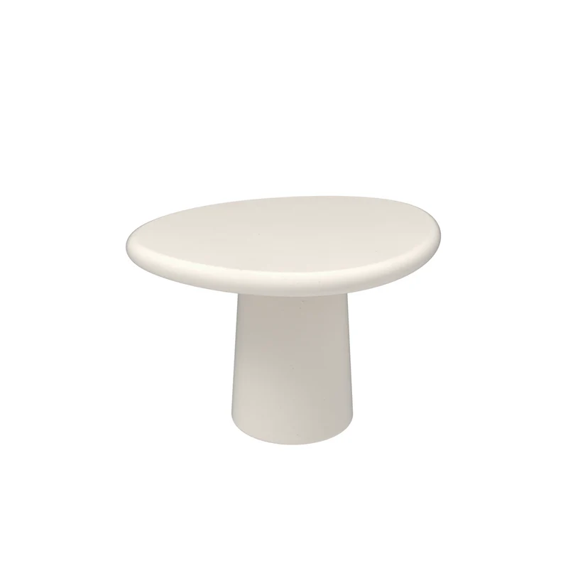 Salontafel rond betonlook organisch - Juno - StoneSkin - 60 cm