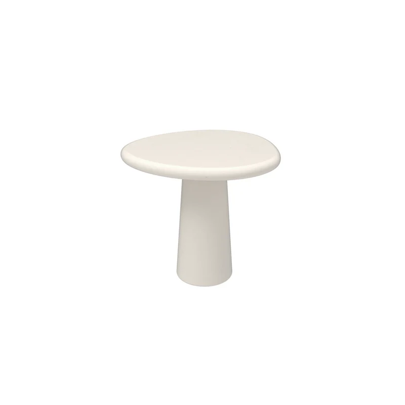 Salontafel rond betonlook organisch - Juno - StoneSkin - 50 cm