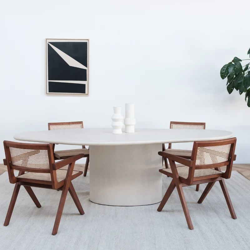 Organische eettafel - Reims - StoneSkin - 250 cm