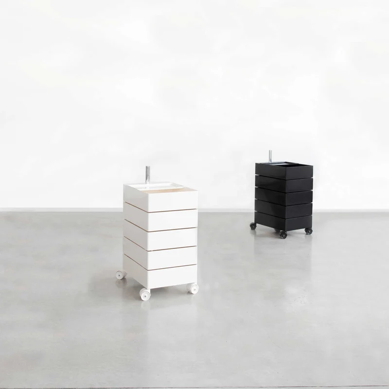 Drawer Unit on Wheels 360° by Konstantin Grcic for Magis