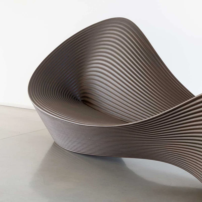 Outdoor Bench FOLLY BENCH by Ron Arad for Magis