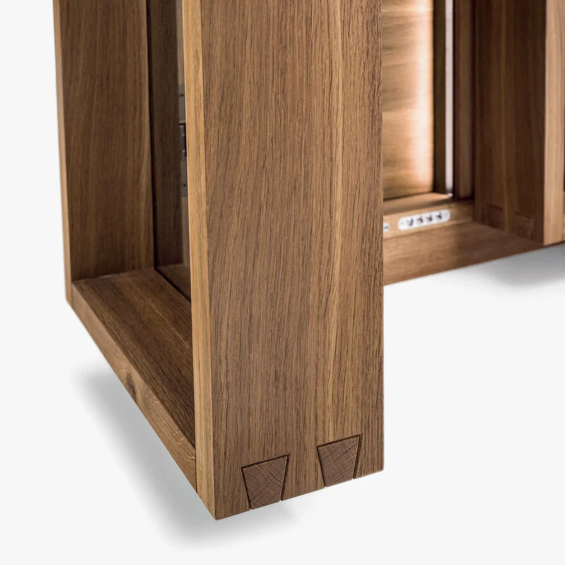 Storage Unit CAMBUSA COOK GLASS by Giuliano & Gabriele Cappelletti for Riva 1920