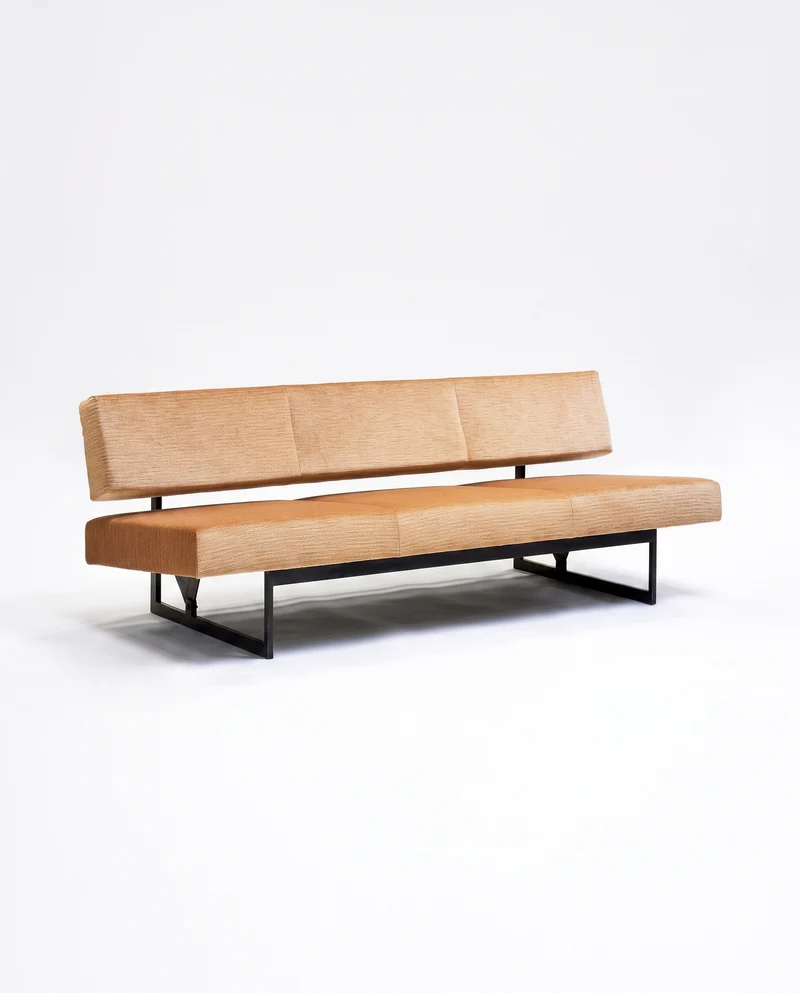 Fabric sofa by Dieter Wäckerlin, 1960s
